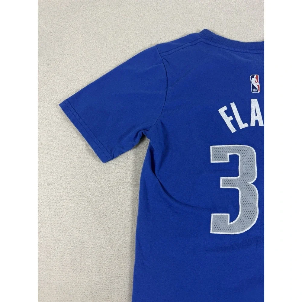 Nike Dallas Mavericks Youth #32 Cooper Flagg Icon Name And Number T-Shirt L G G